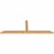 Ekena Millwork Portland Timber Gable Bracket, Western Red Cedar, 108"W x 36"H x 3 1/2"D x 5 1/2"F, 8/12 Pitch GBW108X36X0406POR00SWR - alternate 3
